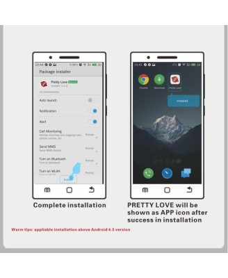 PRETTY LOVE -Kirk - Jajeczko Wibrujące na Aplikacje Telefonu