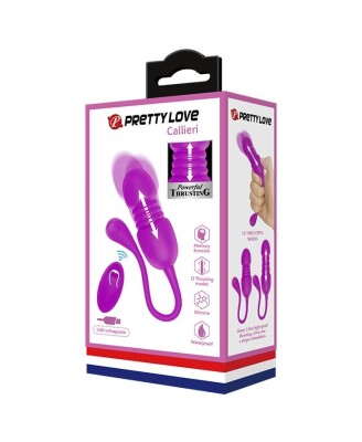 PRETTY LOVE - Callieri, 12 vibration functions 12 thrusting settings Memory function Wireless remote control