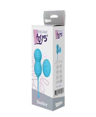 PLEASURE BALLS&EGGS BEEHIVE BLUE