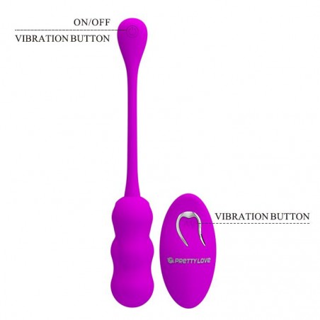 PRETTY LOVE -LESHY, 12 vibration functions Wireless remote control