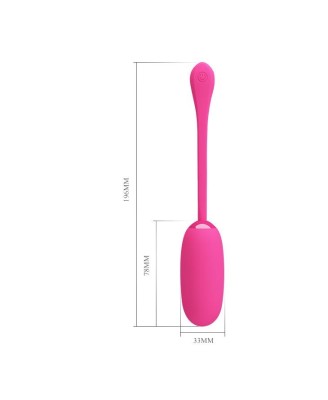 PRETTY LOVE - JULIUS EGG Pink 12 function vibrations