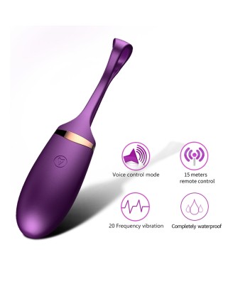 Vibrating Silicone Love EGG - Jajeczko Stymulujące - 10 poziomów Wibracji zdalnie Sterowane