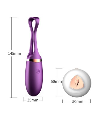 Vibrating Silicone Love EGG - Jajeczko Stymulujące - 10 poziomów Wibracji zdalnie Sterowane