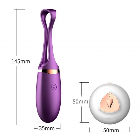 Vibrating Silicone Love EGG - Jajeczko Stymulujące - 10 poziomów Wibracji zdalnie Sterowane