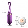Vibrating Silicone Love EGG - Jajeczko Stymulujące - 10 poziomów Wibracji zdalnie Sterowane