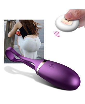 Vibrating Silicone Love EGG - Jajeczko Stymulujące - 10 poziomów Wibracji zdalnie Sterowane