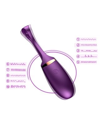 Vibrating Silicone Love EGG - Jajeczko Stymulujące - 10 poziomów Wibracji zdalnie Sterowane