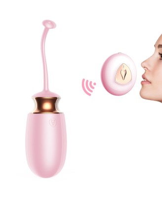 Jajeczko wibrujące zdalnie Sterowane - Vibrating Silicone Love EGG