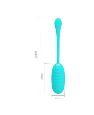 PRETTY LOVE - KIRK EGG Blue 12 function vibrations