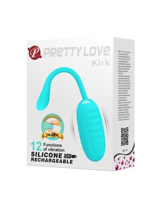 PRETTY LOVE - KIRK EGG Blue 12 function vibrations