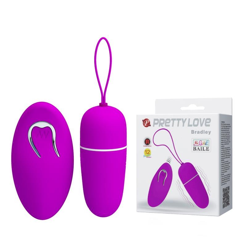 PRETTY LOVE - BRADLEY 12 poziomów - Jajeczko wibrujące