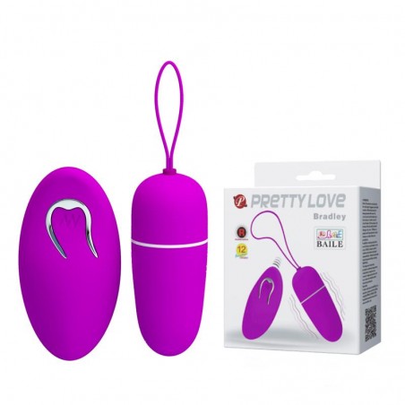 PRETTY LOVE - BRADLEY 12 poziomów - Jajeczko wibrujące