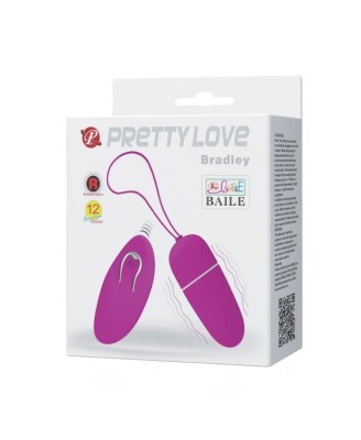 PRETTY LOVE - BRADLEY 12 poziomów - Jajeczko wibrujące