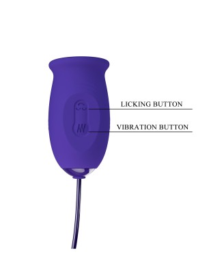 PRETTY LOVE - Daisy - Youth, 12 vibration functions 3 licking settings Memory function