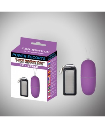 T rex remote egg purple remote control egg 12 speed