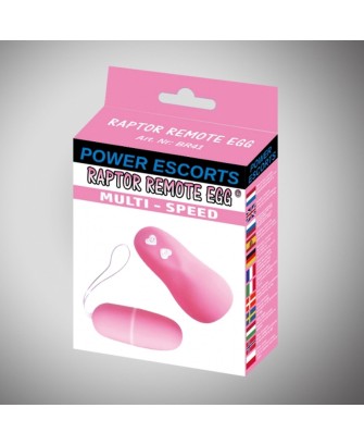 Raptor remote egg pink remote egg