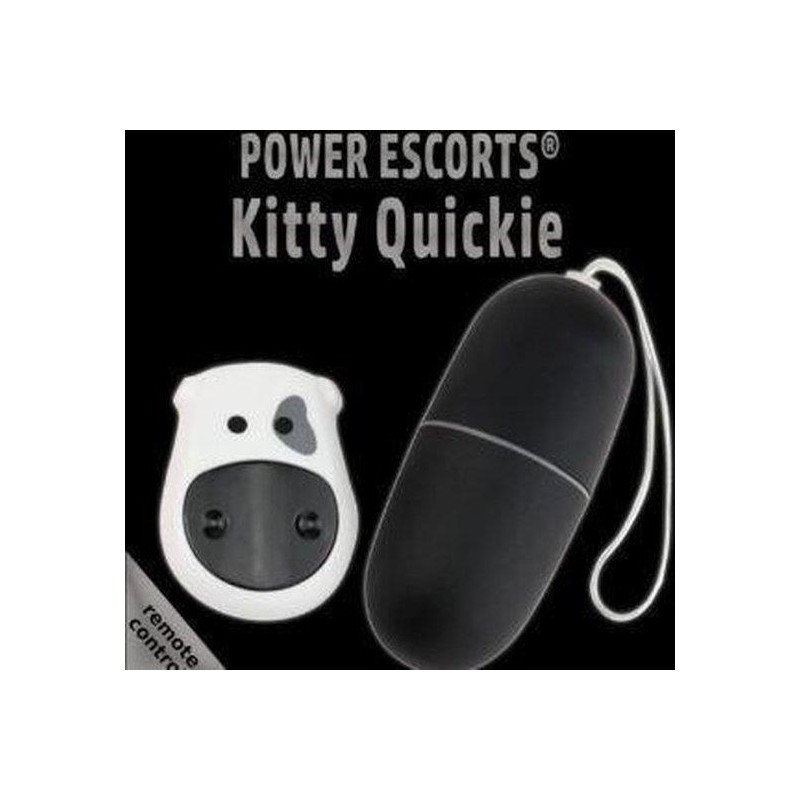Power Escorts - Kitty Smiley - black