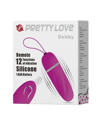 PRETTY LOVE - DEBBY 12 functions - Jajeczko wibrujące