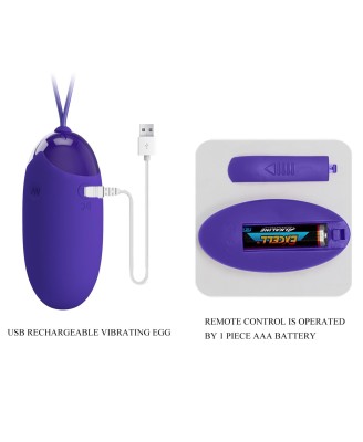 PRETTY LOVE - Berger - Youth,  Wireless remote control 12 vibration functions