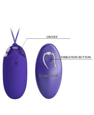 PRETTY LOVE - Berger - Youth,  Wireless remote control 12 vibration functions
