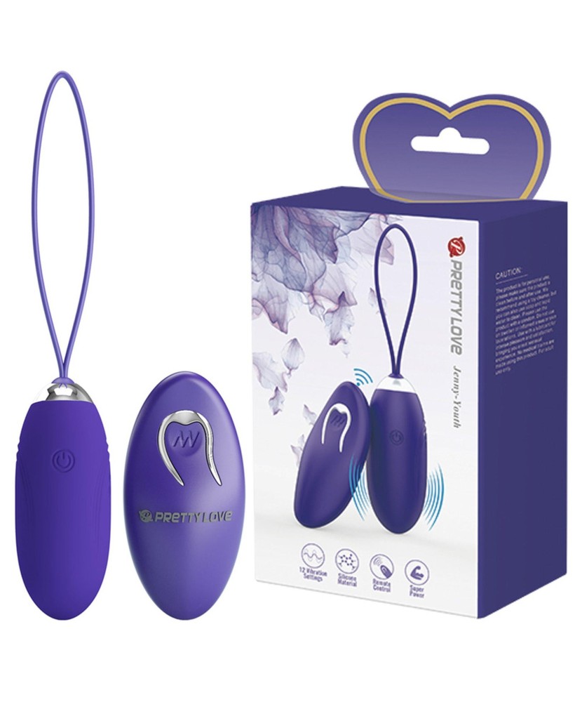 PRETTY LOVE - Jenny - Youth,  Wireless remote control 12 vibration functions