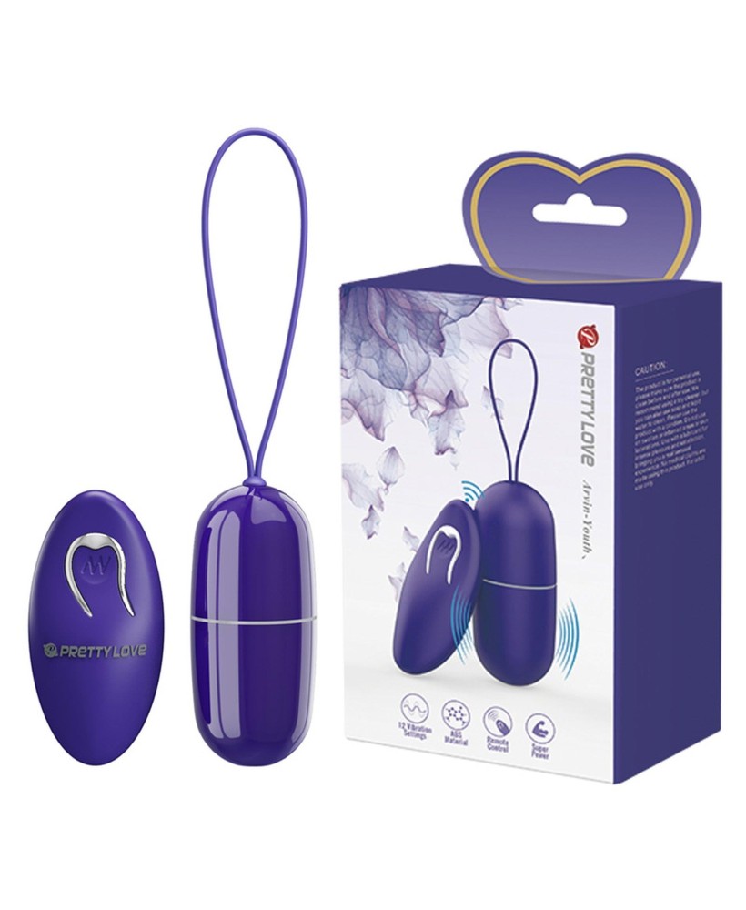 PRETTY LOVE - Arvin - Youth,  Wireless remote control 12 vibration functions