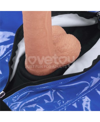 Chic Strap-On shorts (36 - 39 inch waist) Blue