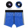 Chic Strap-On shorts (36 - 39 inch waist) Blue