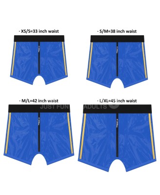 Chic Strap-On shorts (28 - 31 inch waist) Blue