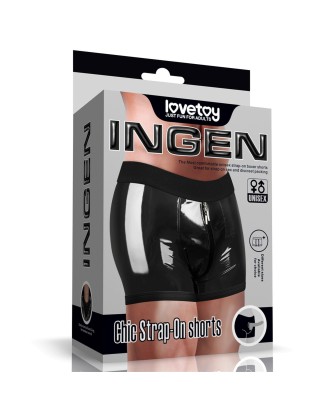 Chic Strap-On shorts (28 - 31 inch waist) Black