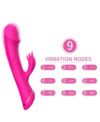 Rubberco Rose Red, 2* 9 vibration functions