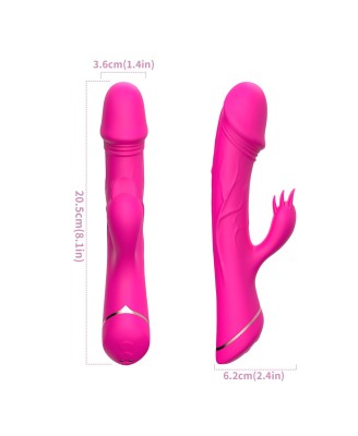 Rubberco Rose Red, 2* 9 vibration functions