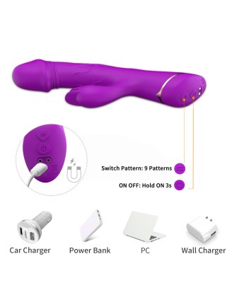 Rubberco Purple, 2* 9 vibration functions