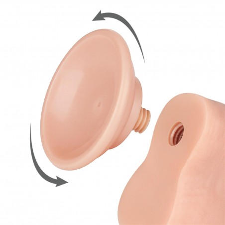 8'' Sliding Skin Dual Layer Dong Flesh