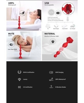 Rosestick Red, 9 vibration functions