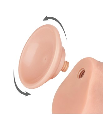 7'' Sliding Skin Dual Layer Dong Flesh