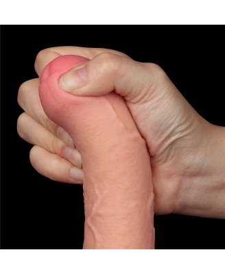 7'' Sliding Skin Dual Layer Dong Flesh