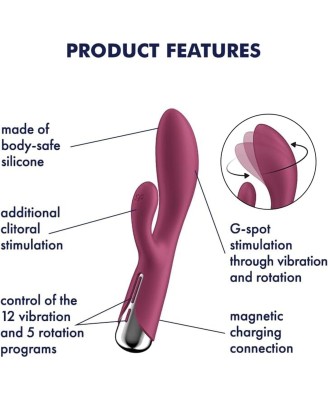 Satisfyer Spinning Rabbit 1 Red