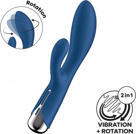 Satisfyer Spinning Rabbit 1 Blue