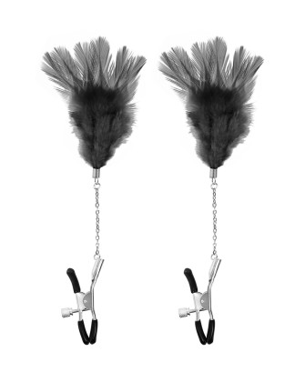 SET 2 BLACK BREAST CLAMPS