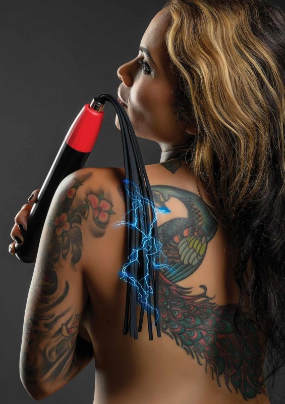 Prick Electro Shock Whip Black