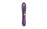 Flicking dual g spot vibrator