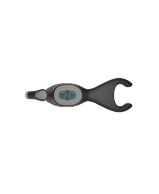 Dual tapping anal vibrator