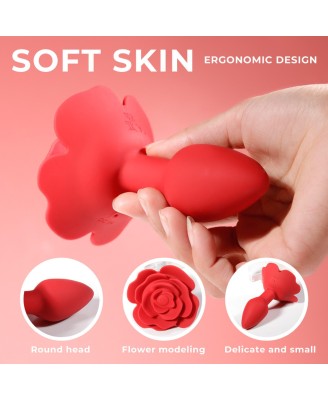 Rose rotating anal plug - Korek Analny
