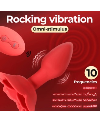 Rose rotating anal plug - Korek Analny