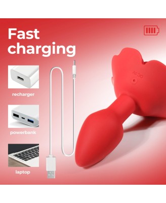 Rose rotating anal plug - Korek Analny