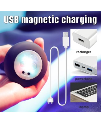 Lighting anal plug Czarny - Korek Analny