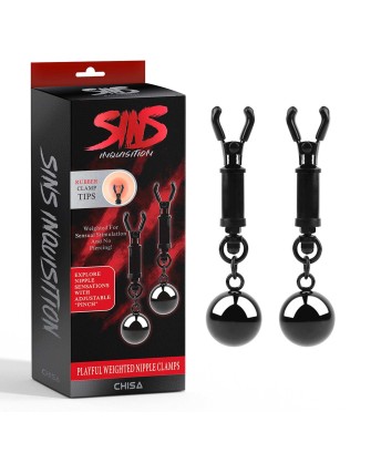 Playful Weighted Nipple Clamps