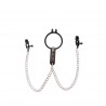 Humiliate Mouth Spreader with Nipple Clamps
