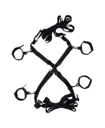 Scandal Over the Bed Cross Black